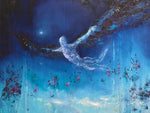 "The Flight Of Icarus II" Oil On Canvas