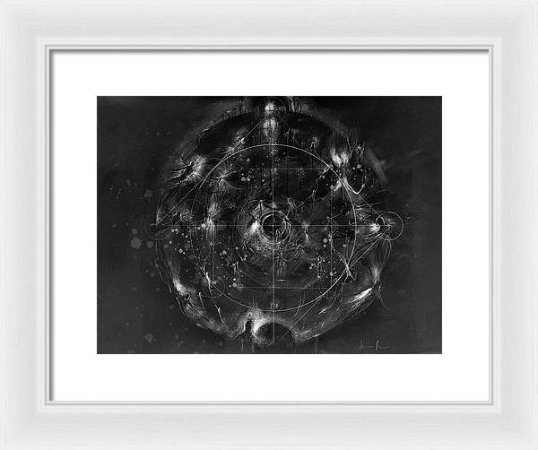 The Symphonic Temple Of Light - Framed Print