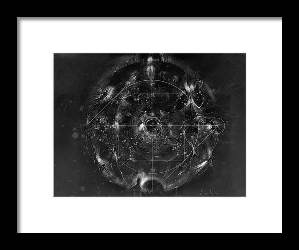 The Symphonic Temple Of Light - Framed Print